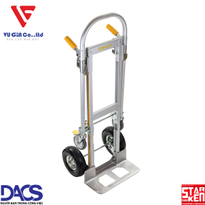 Stanley MT515 2-wheel convertible trolley - Load capacity 150kg (2 wheels) - 250kg (4 wheels).