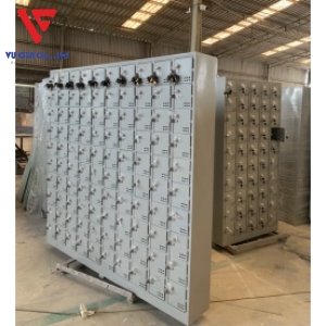 Phone cabinet with 100 compartments