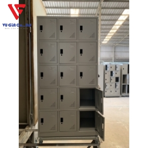 Personal cabinet with 15 compartments