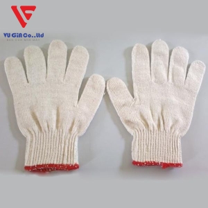 CREAM COLOR WOOL GLOVES 60G