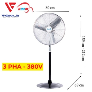 3 Phase Industrial Standing Fan KSM-3076-3F