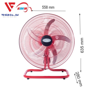 KHDB Floor Fan - 2050 (RED)