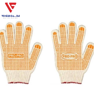 PRO-PRO PLASTIC GRAIN COATED GLOVES 2