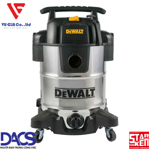 30L Dewalt DXV30S 3-function Industrial Vacuum Cleaner (3000W – 4HP)