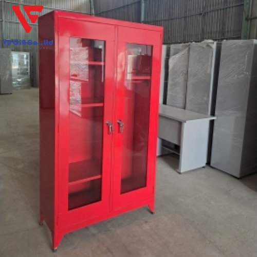 Fire protection iron cabinet