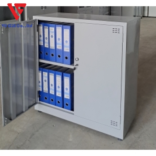 Low iron cabinet with 2 doors, TS88CMS profile