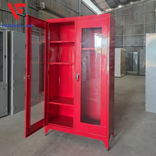 Fire protection iron cabinet