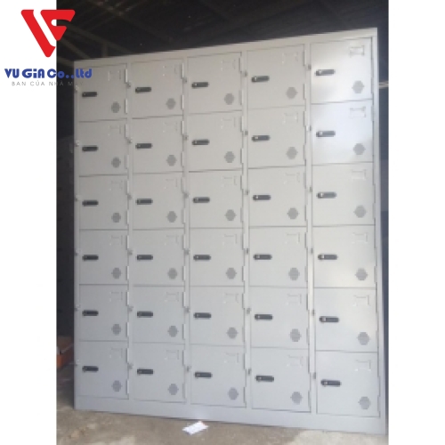 Personal cabinet with 30 compartments with 4-digit code lock