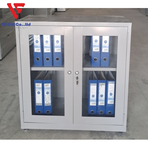 Low iron cabinet with 2 open glass doors TS88CM-CK