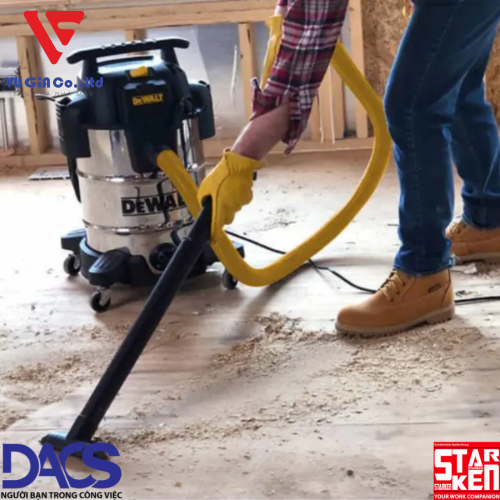 30L Dewalt DXV30S 3-function Industrial Vacuum Cleaner (3000W – 4HP)