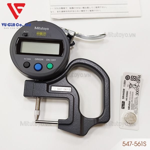 Mitutoyo 547-561S Electronic Thickness Gauge (0-10mm)