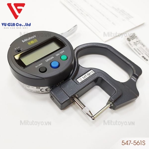 Mitutoyo 547-561S Electronic Thickness Gauge (0-10mm)
