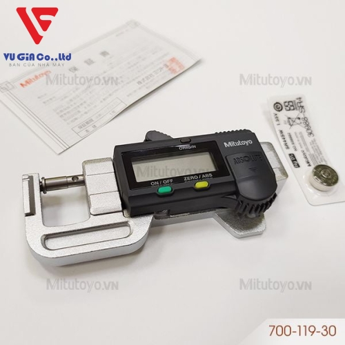 Mitutoyo electronic thickness gauge 700-119-30 (0-12mm)