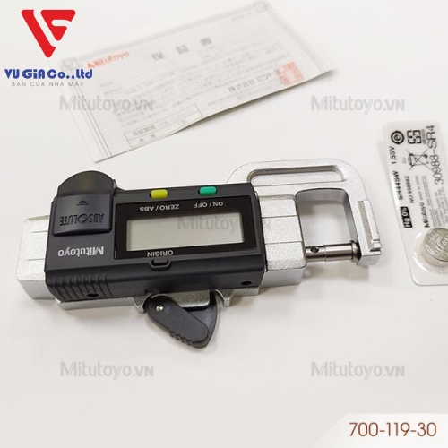 Mitutoyo electronic thickness gauge 700-119-30 (0-12mm)