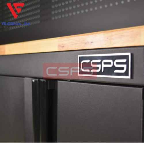 CSPS mechanical cooler table black/red 183cm