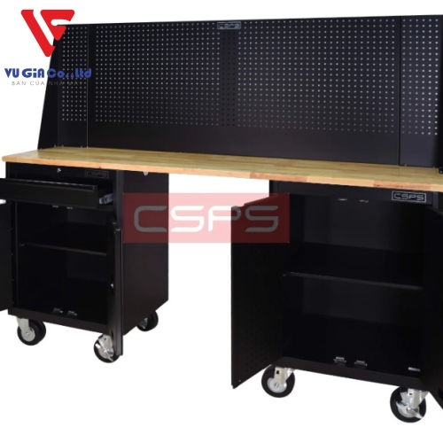 CSPS mechanical cooler table black/red 183cm