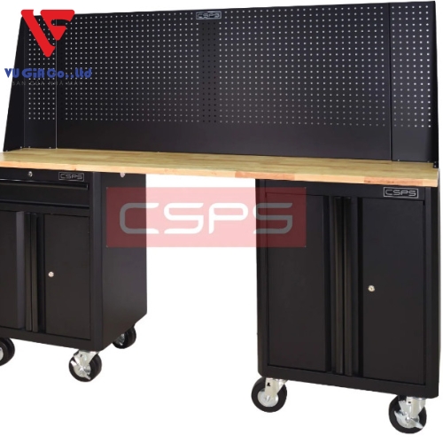 CSPS mechanical cooler table black/red 183cm