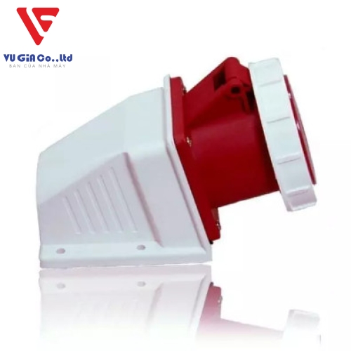 4-pin 32A watertight surface-mounted socket BEK-1242
