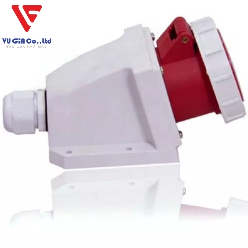 Watertight 5-pin 16A surface-mounted socket BEK-1152