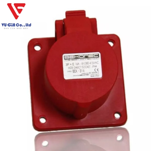 5-pin 16A non-watertight female socket BEK-315