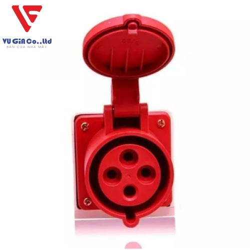 4-pin 32A non-watertight floating outlet BEK-124