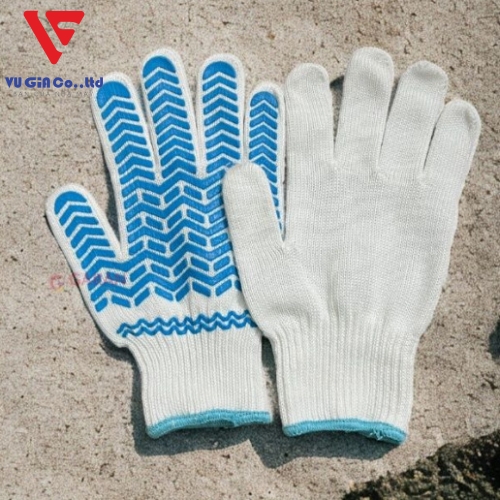 WOOL GLOVES COATED WITH RUBBER ANTI-SLIP WHEELS, PROTECT HANDS FROM SHARP OBJECTS